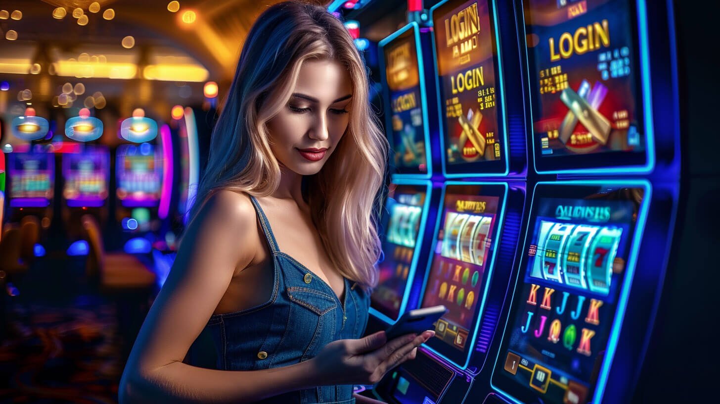 Ilustrasi pendaftaran dan login pada platform wintogel